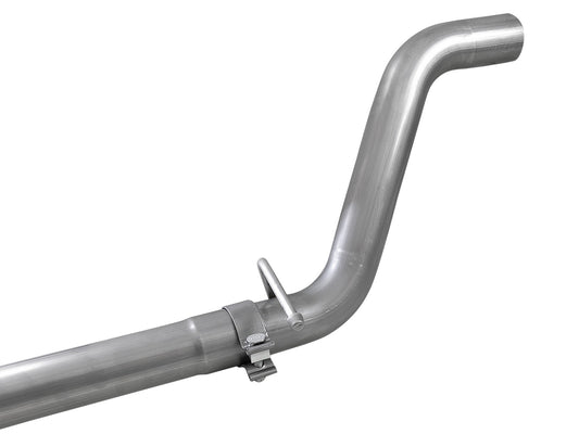 AFE MACH Force-Xp 2-1/2 IN 409 Stainless Steel Mid-Pipe With Resonator Delete (49-48077) For Jeep Wrangler JL
