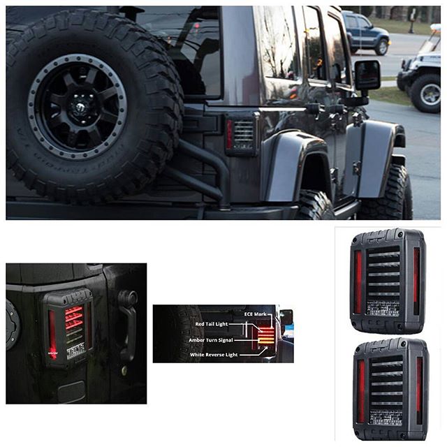 AMR JW Tail Lights for Jeep Wrangler JK - am-wrangler