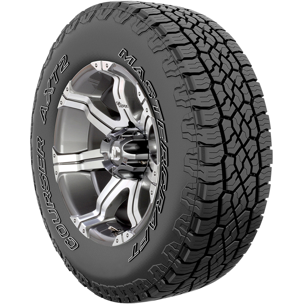 Mastercraft Courser AXT2 LT 275/70R17 All Terrain Tyres For Jeep Wrangler - am-wrangler
