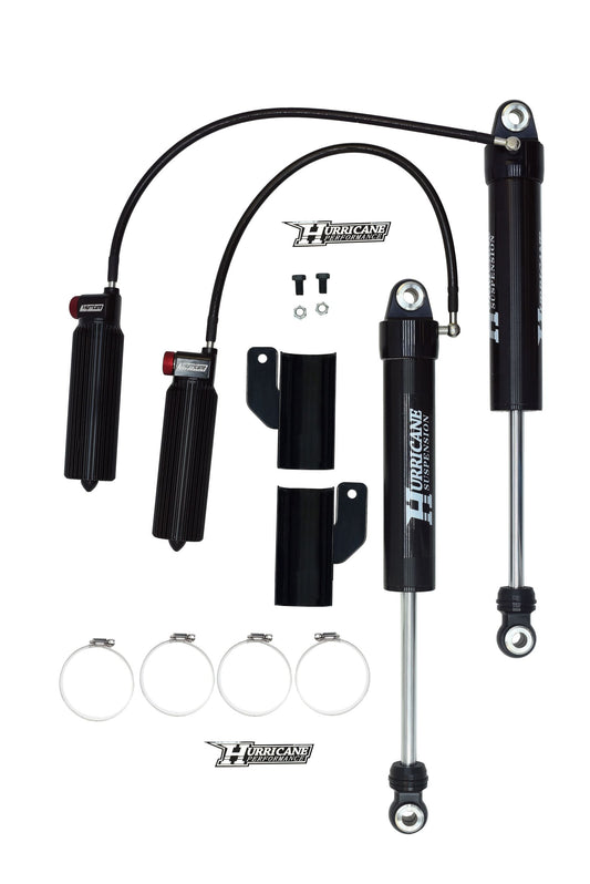 Hurricane Racing Adventure Series 2.5" Shocks , With Reservoir, Adjustable, applicable for 0" to 2" Lift Kit for Nissan Patrol Y60 & Y61