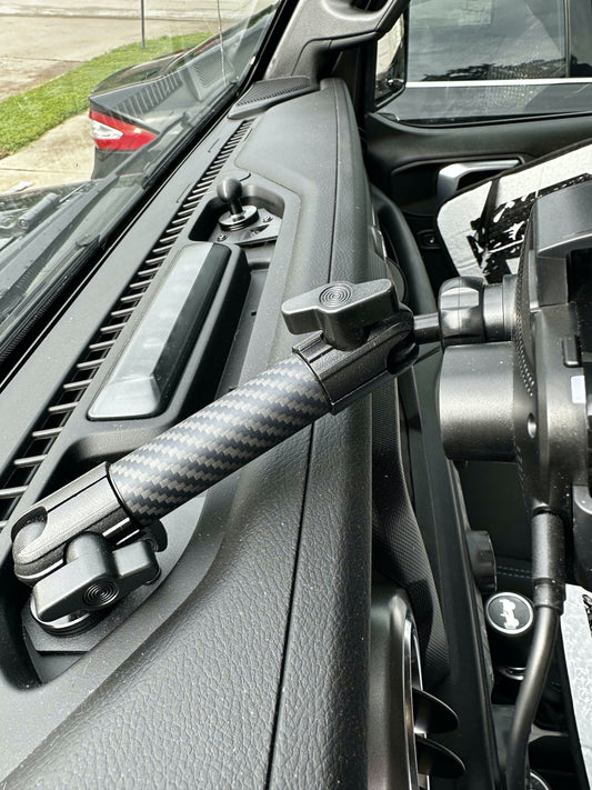 BulletPoint 4xe Driver Side Jeep Phone Mount for Jeep Wrangler JL 4xe 2021-2023