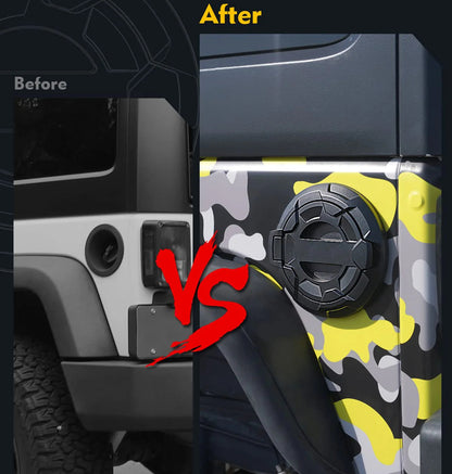 AMR Fuel Tank Cover for Jeep Wrangler JK