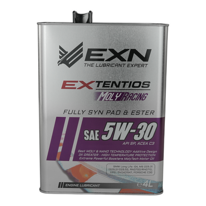 EXTENTIOS MOLYRACING SAE 5W30-100% ESTER -ENGINE OIL-4L
