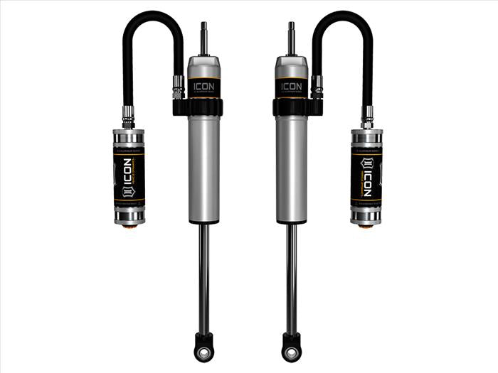 ICON VEHICLE DYNAMICS  Extended Travel Remote Reservoir Front Coilover Shock & 1-3" Rear 2.5 VS RR Pair Kit For 10+ FJ/10+ 4Runner/10+GX460)