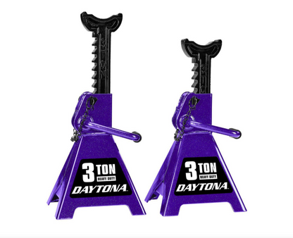 DAYTONA 3 Ton Heavy Duty Ratcheting Jack Stands