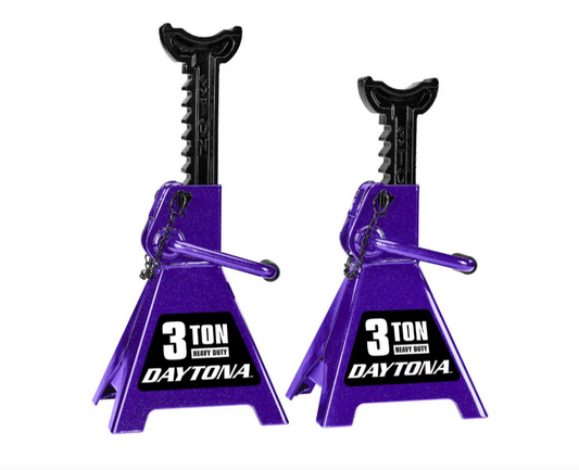 DAYTONA 3 Ton Heavy Duty Ratcheting Jack Stands