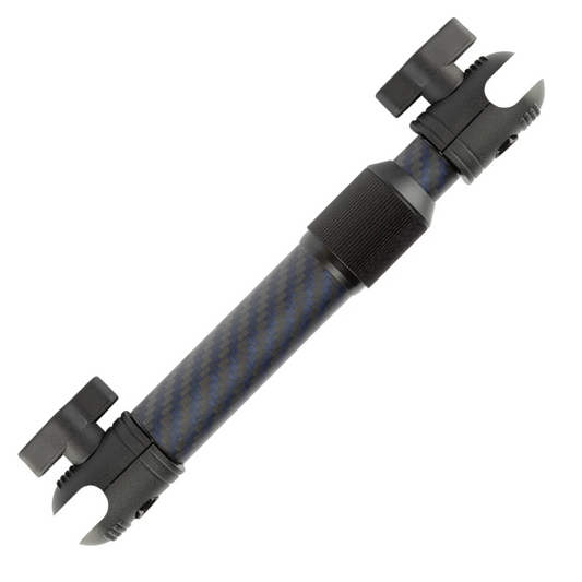 BulletPoint Telescoping Carbon Fiber + Kevlar Mounting Arms with 20mm Connector Ends