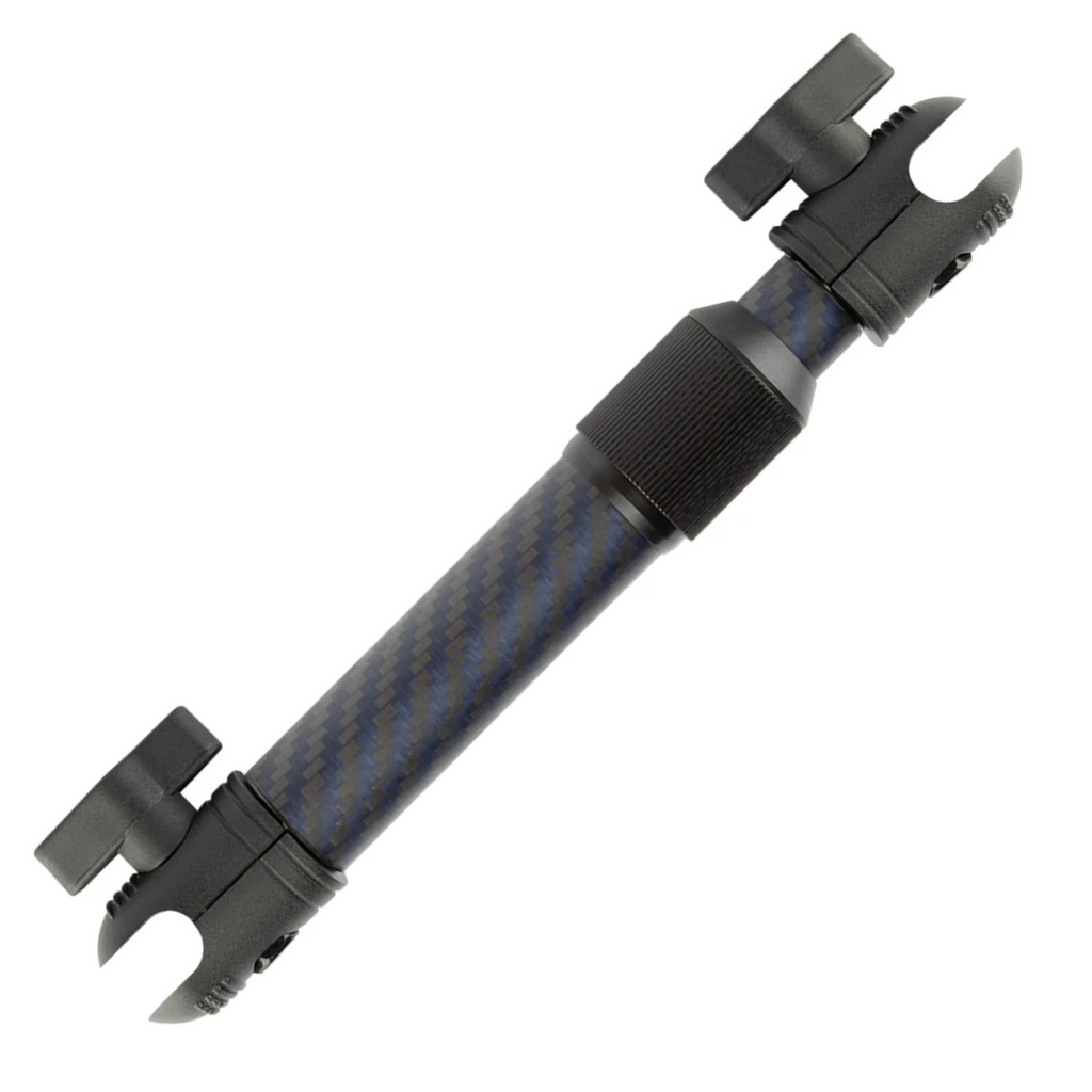 BulletPoint Telescoping Carbon Fiber + Kevlar Mounting Arms with 20mm Connector Ends