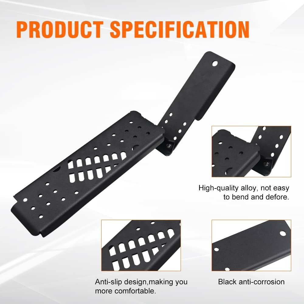 AMR Left Footrest Pedal for Jeep Wrangler JL,JT & 392