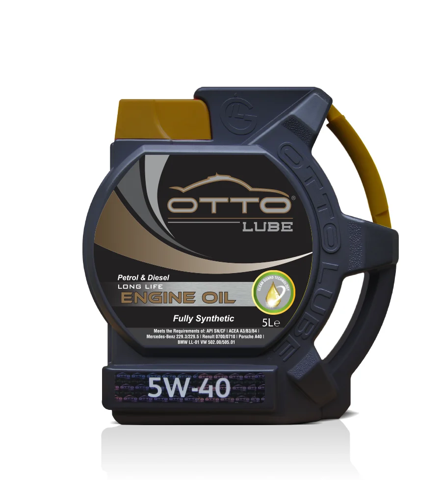 OTTOLUBE API SN PLUS 5W40 LONG LIFE ENGINE OIL - 5 L