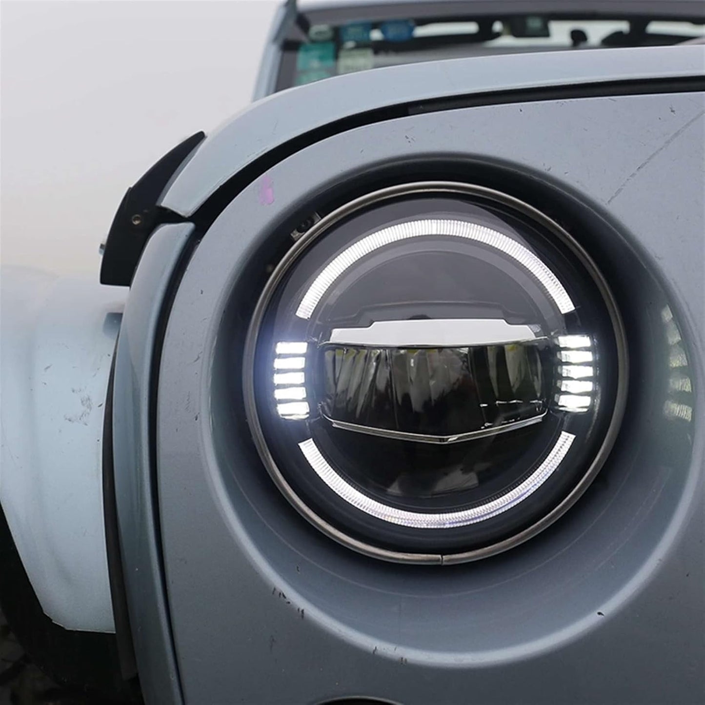 LED headlight for Jeep Wrangler JK/TJ- With indicator
