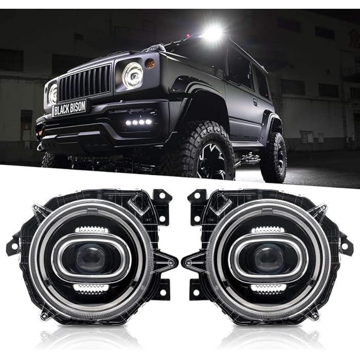 Front LED Headlights for Suzuki Jimny JB64 2018+