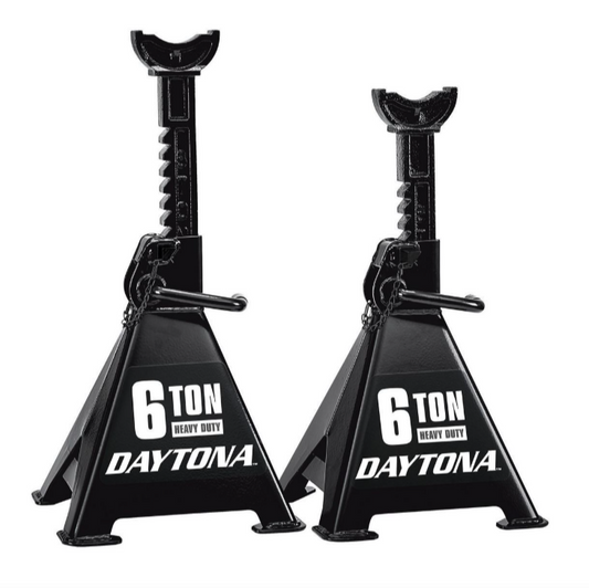 DAYTONA 6 Ton Heavy Duty Ratcheting Jack Stands