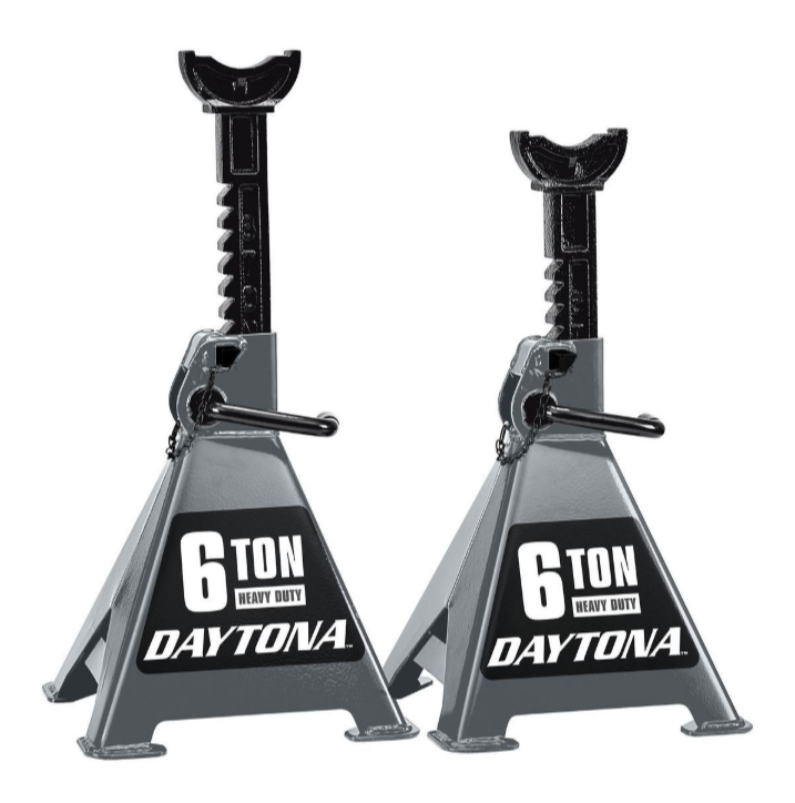 DAYTONA 6 Ton Heavy Duty Ratcheting Jack Stands