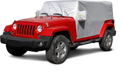 AMR Windproof All Weather Protection Car Cover  For Jeep Wrangler JK/JL -2 Door & 4 door