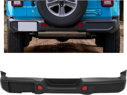 Rear Bumper without Sensor Hole for Jeep Wrangler JL
