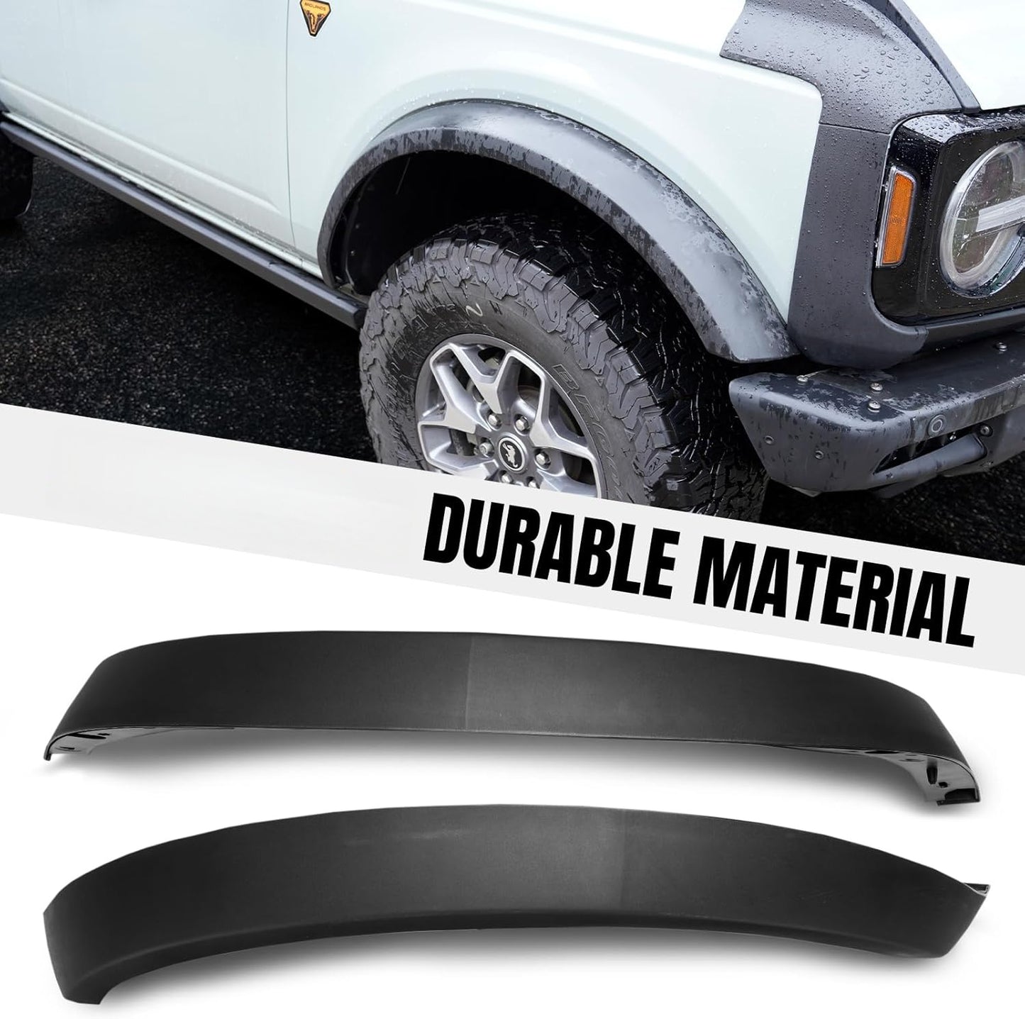 AMR Narrow Fender Flares for  2021+ Ford Bronco- 9 cm Width