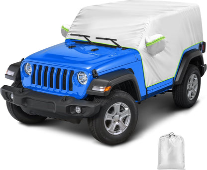AMR Windproof All Weather Protection Car Cover  For Jeep Wrangler JK/JL -2 Door & 4 door