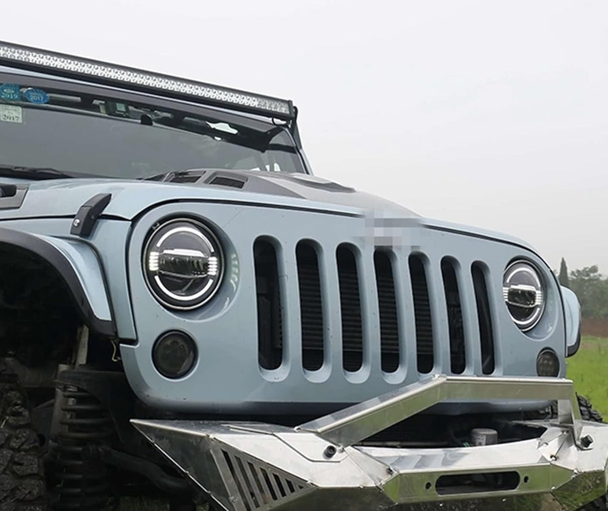 LED headlight for Jeep Wrangler JK/TJ- With indicator