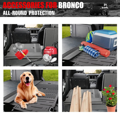 Back seat protector Mat for Ford Bronco 4-Door
