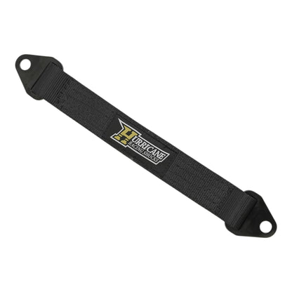 Hurricane Performance Nylon Black, Four Layer Suspension Limiting Strap with 4130 Heat Treated Chromoly Ends