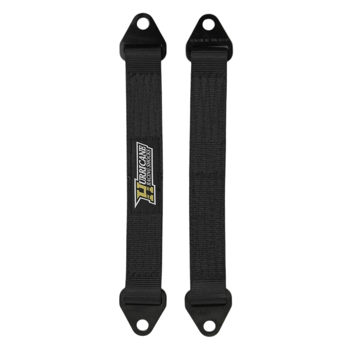 Hurricane Performance Nylon Black, Four Layer Suspension Limiting Strap with 4130 Heat Treated Chromoly Ends