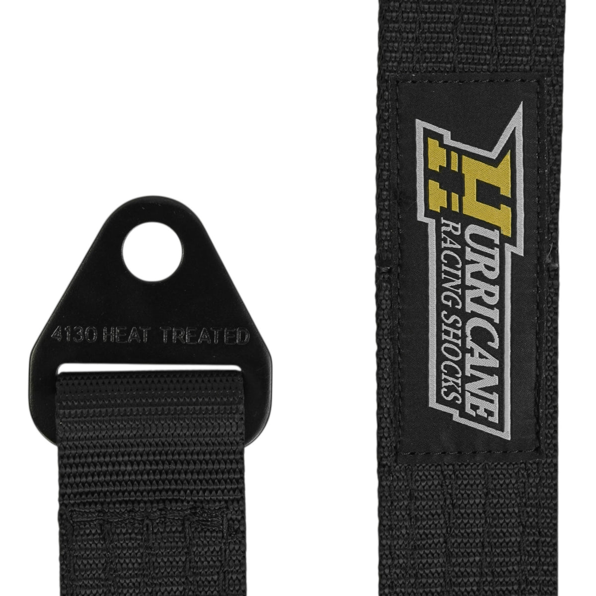 Hurricane Performance Nylon Black, Four Layer Suspension Limiting Strap with 4130 Heat Treated Chromoly Ends