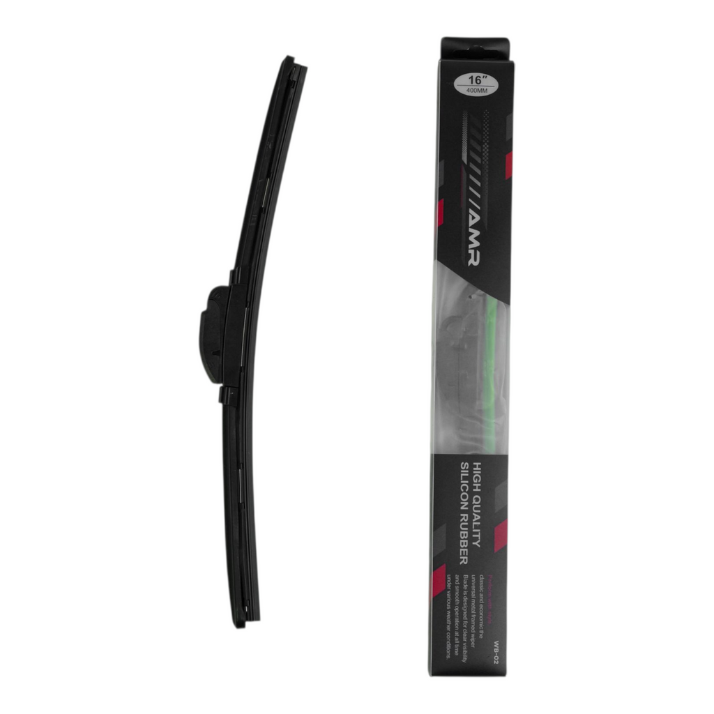 AMR Flat Silicon Rubber Front Wiper Blades For Jeep Wrangler