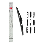 AMR REAR SILICON RUBBER WIPER BLADES - UNIVERSAL