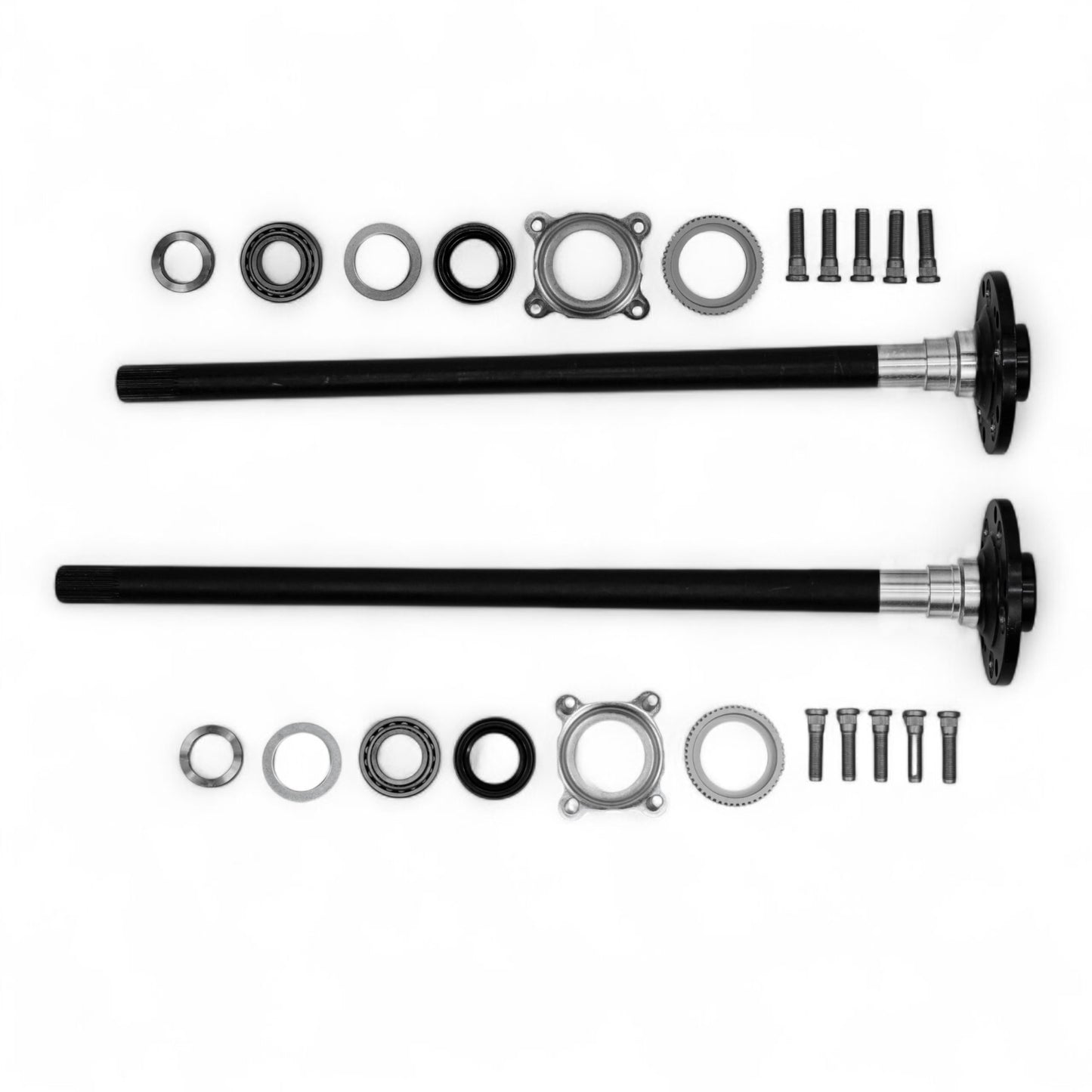 Hurricane Performance HD 4140 Chromly Rear Axle Shaft for Jeep Wrangler JL/JT GLADIATOR Rubicon (31.5 " Left & 33.2"Right,Small Bearing)