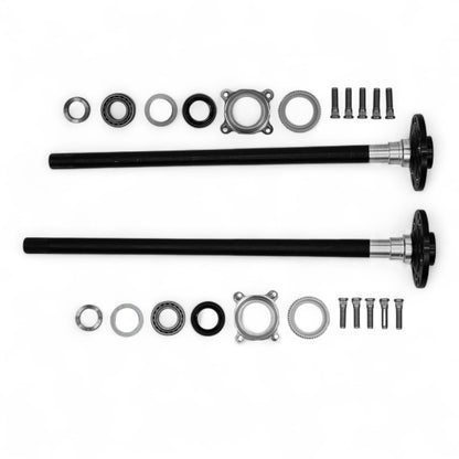 Hurricane Performance HD 4140 Chromly Rear Axle Shaft for Jeep Wrangler JL/JT GLADIATOR Rubicon (31.5 " Left & 33.2"Right,Small Bearing)