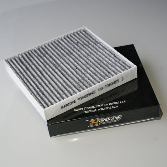Hurricane Performance Premium Cabin Air Filter: High Performance, Washable, Clean Airflow to your Cabin: Designed for 2011-2017 Wrangler JK 3.6L
