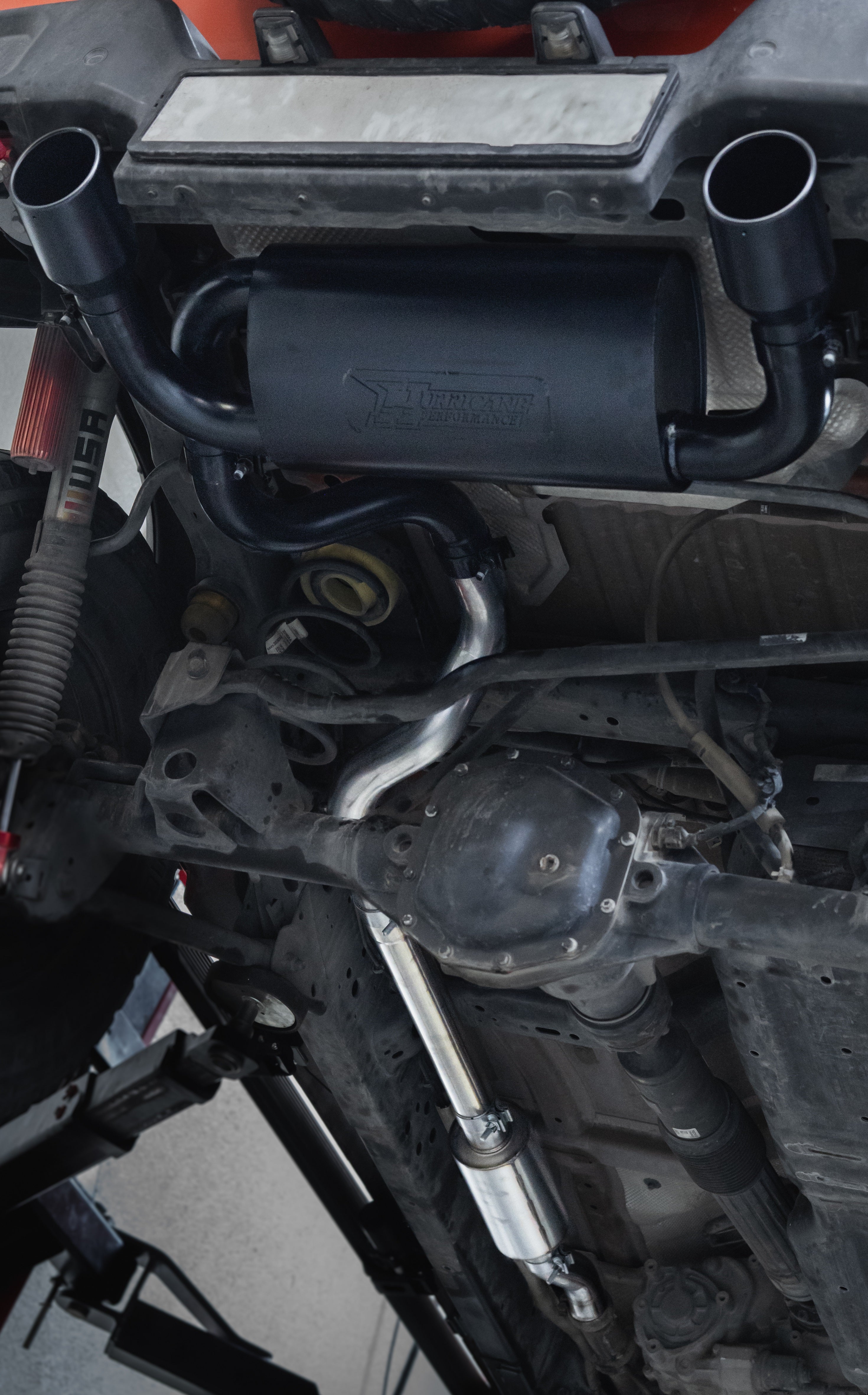 Hurricane Performance R-Tech Cat-Back Exhaust  for Jeep Wrangler JL