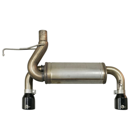 USED AFE Stainless Steel Vulcan Series Axle Back Exhaust System For Ford Bronco