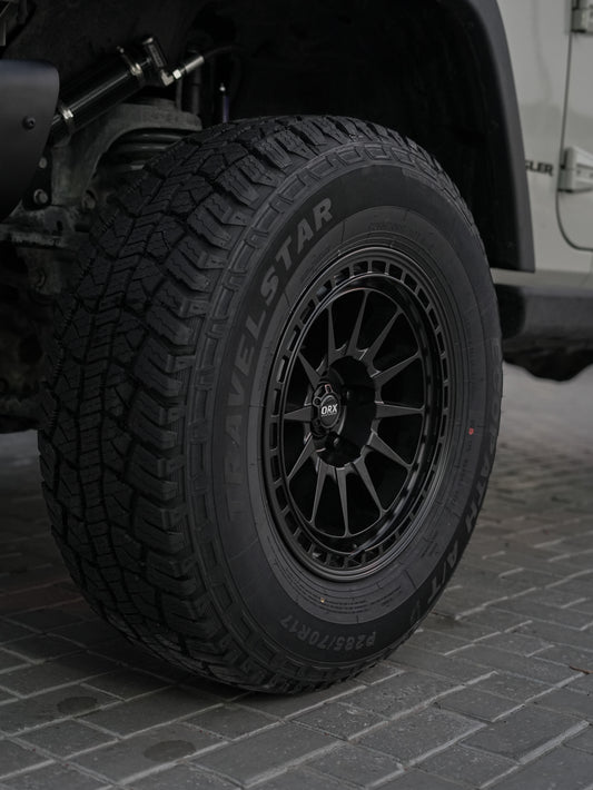 ORYX Off-Road  Rims-MATTE BLACK  for Jeep Wrangler JK/JL/JT