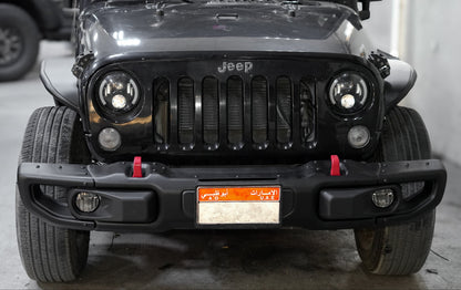 AMR Front Steel Bumper with winch plate  For Jeep Wrangler JL/JT
