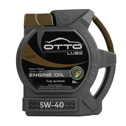 OTTOLUBE API SN PLUS 5W40 LONG LIFE ENGINE OIL - 5 L