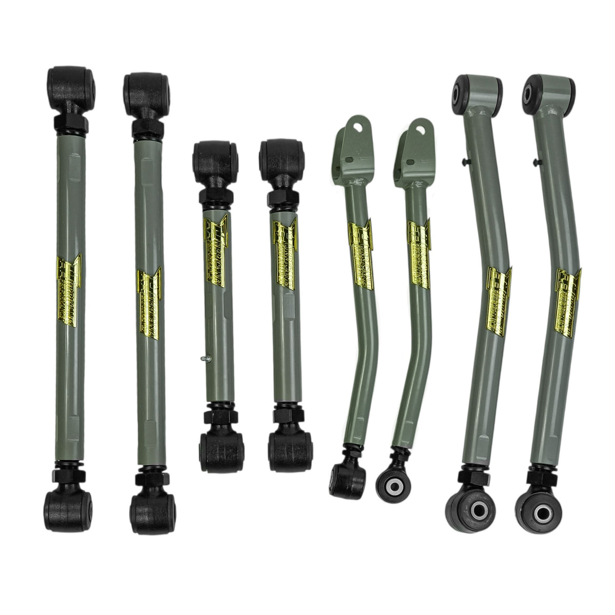 Hurricane Performance Super- Flex Forged Adjustable HD Control Arms for Jeep Wrangler JT