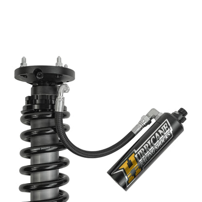 Hurricane Racing Shocks Extreme Series 2.5 Front Coil-Over and 2.5 Monotube Rear Shocks with Remote Reservoir and 3-Way Damping Adjustment for Land Cruiser 250 (2024–2026)