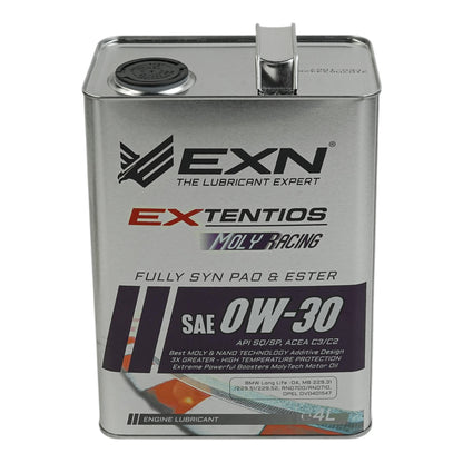 EXTENTIOS MOLYRACING SAE 0W30-100% ESTER -ENGINE OIL-4L