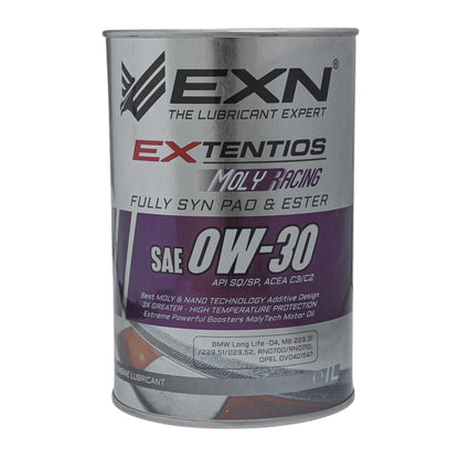 EXTENTIOS MOLYRACING SAE 0W30-100% ESTER -ENGINE OIL-1L