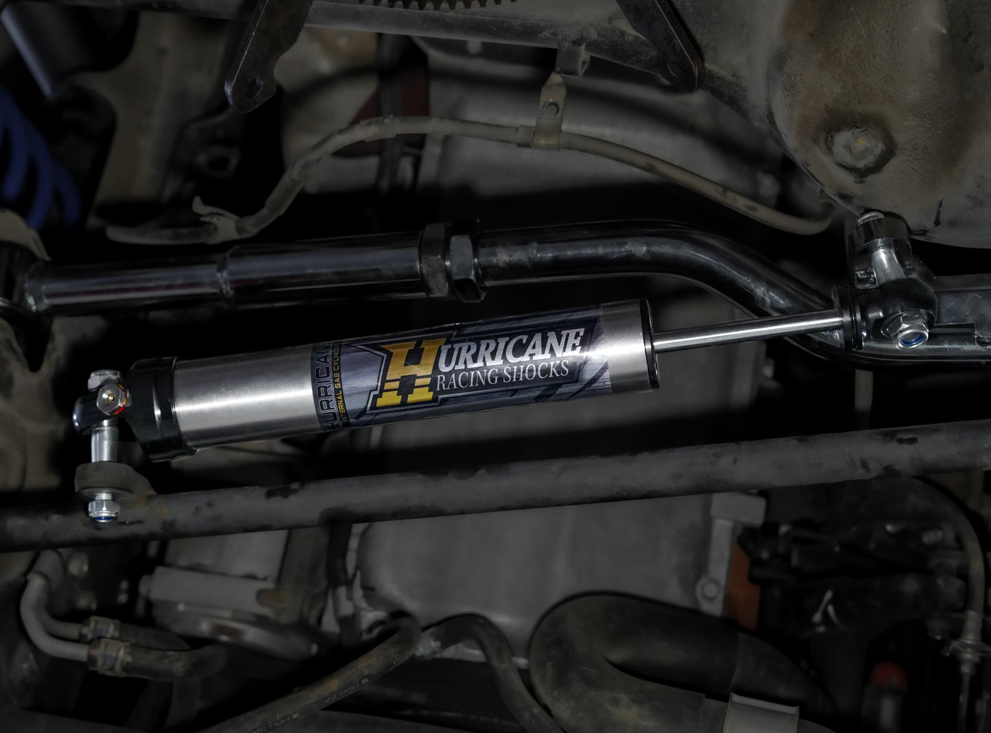 Hurricane Performance Steering Stabilizer Aluminum for Nissan Patrol Y61