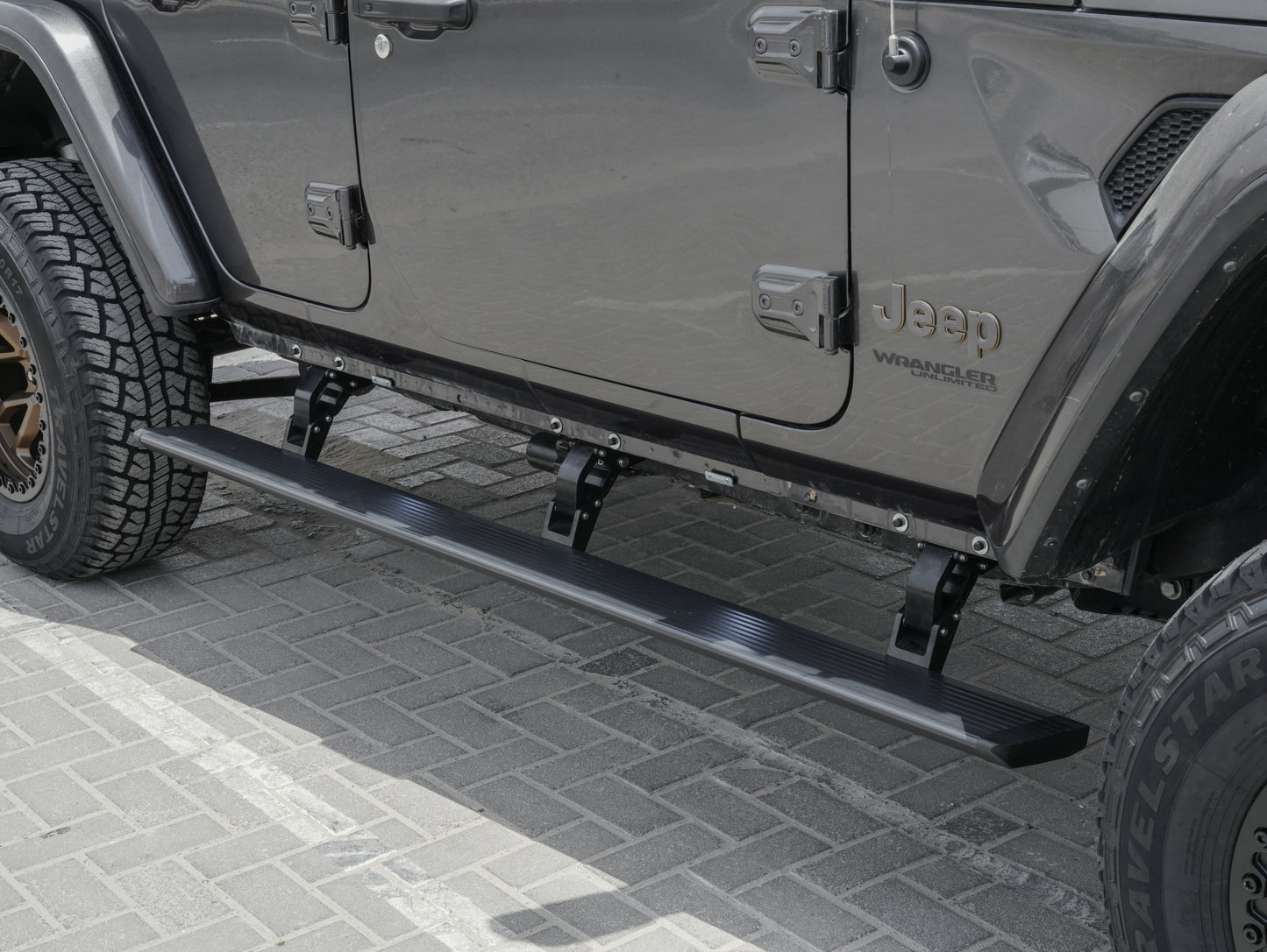 Power Side Steps With LED lights  for Jeep Wrangler JL & Wrangler 392