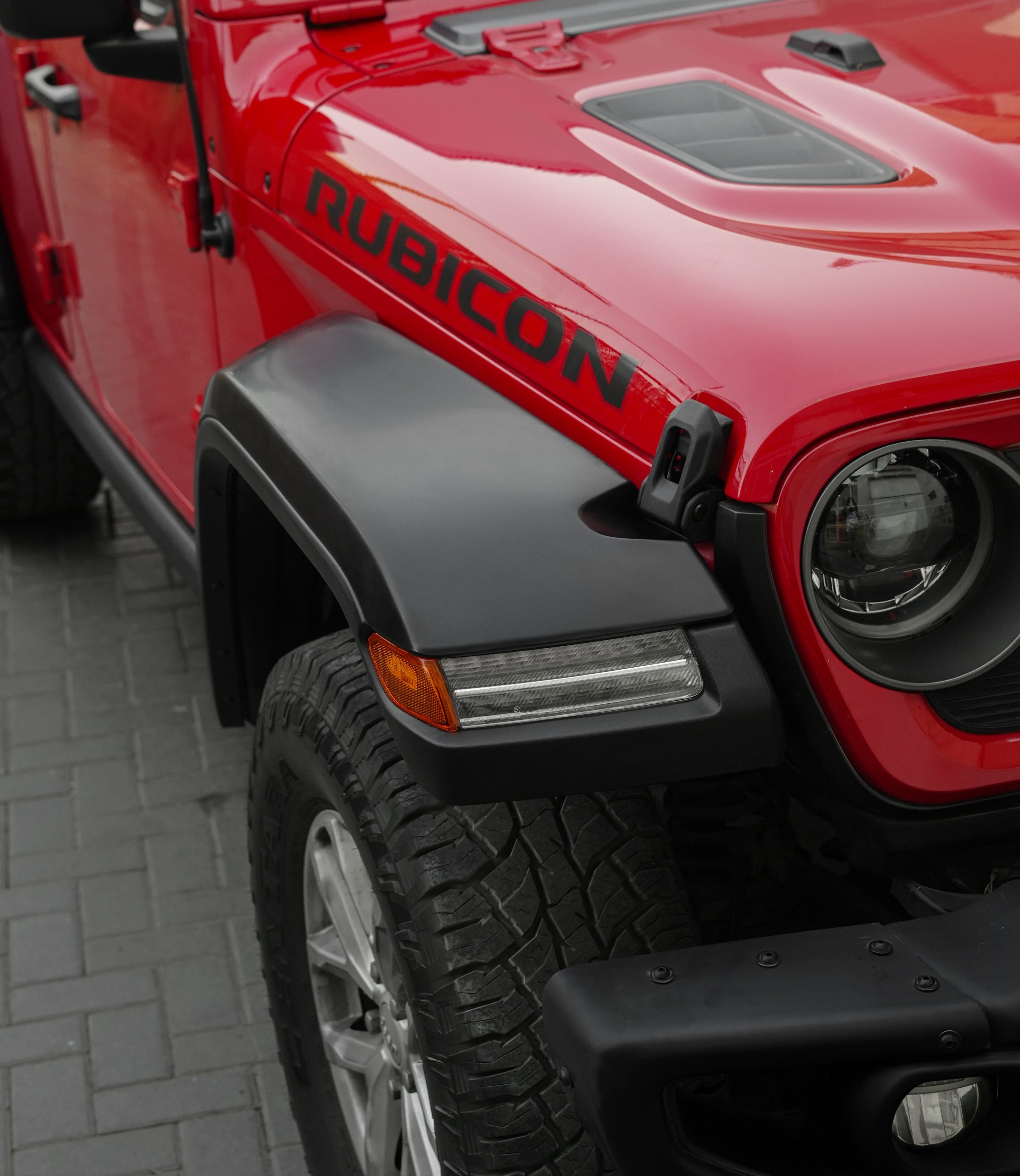 AMR High Fenders with LED Lights for Jeep Wrangler JL