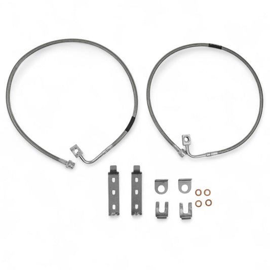 AMR Stainless Steel Brake Lines  for Jeep Wrangler JL