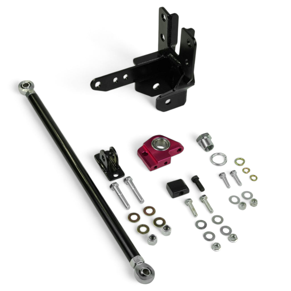 Hurricane Performance Front Track Bar and Sector Shaft Brace For Jeep Wrangler JK/JKU