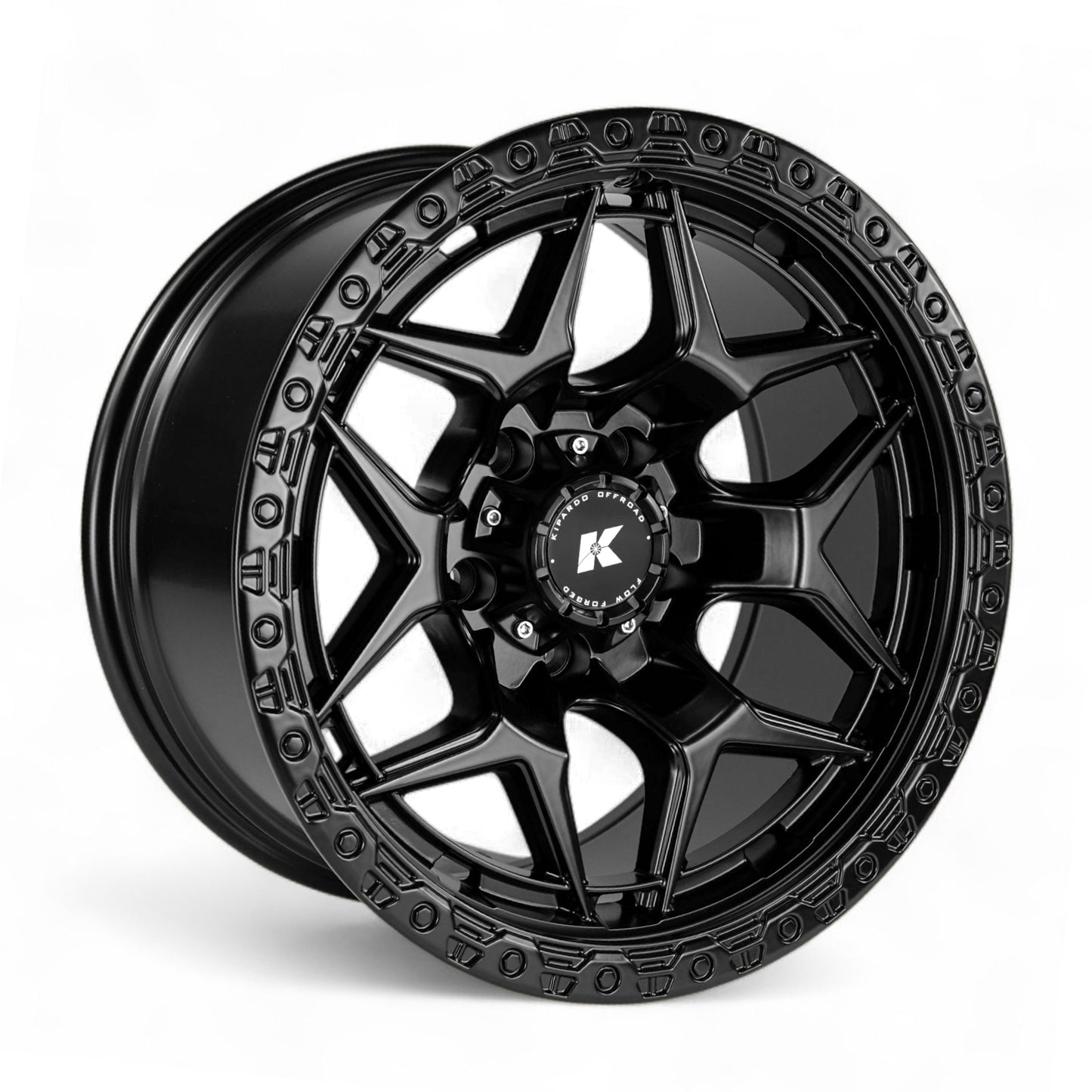 KIPARDO KF47 17x9 Flow Form Alloy Wheels for Jeep Wrangler JK/JL/JT