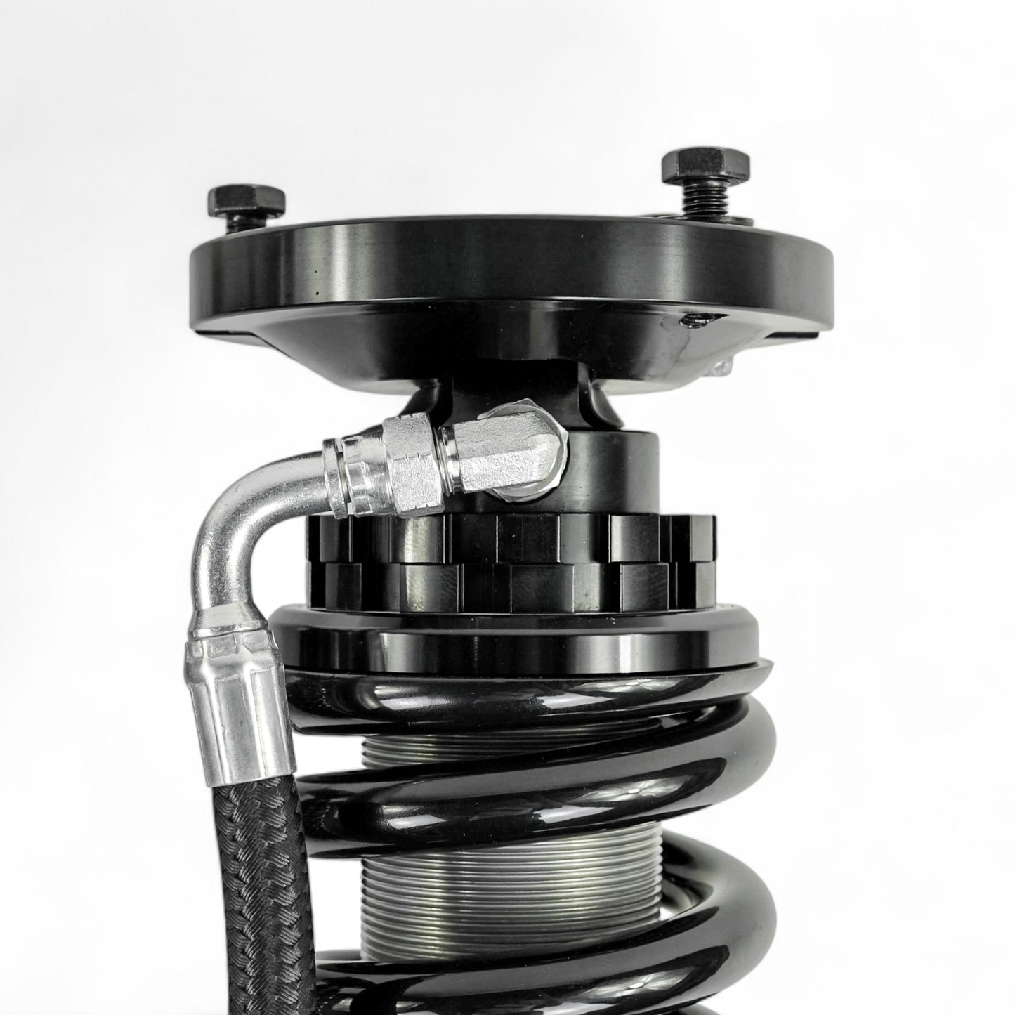 HURRICANE RACING EXTREME SERIES 2.5 FRONT COIL-OVER  & 2.5 MONOTUBE REAR SHOCKS WITH REMOTE RESERVIORS - 3 -WAY (2 COMPESSION + 1 REBOUND) DAMPING ADJUSTMENT FOR FORD F150