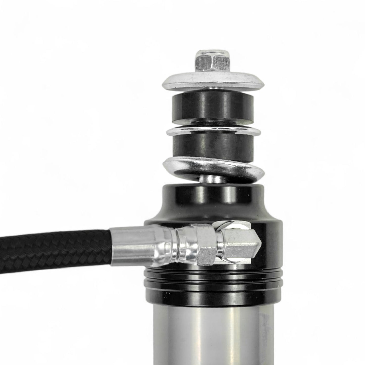 HURRICANE RACING EXTREME SERIES 2.5 FRONT COIL-OVER WITH REMOTE RESERVIOR & 2.5 MONOTUBE REAR SHOCKS WITH 3 -WAY (2 COMPESSION + 1 REBOUND) DAMPING ADJUSTMENT FOR TOYOTA FJ, PARADO & LEXUS