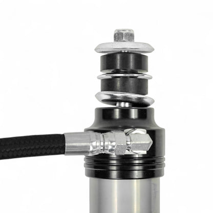 HURRICANE RACING EXTREME SERIES 2.5 FRONT COIL-OVER WITH REMOTE RESERVIOR & 2.5 MONOTUBE REAR SHOCKS WITH 3 -WAY (2 COMPESSION + 1 REBOUND) DAMPING ADJUSTMENT FOR TOYOTA FJ, PARADO & LEXUS